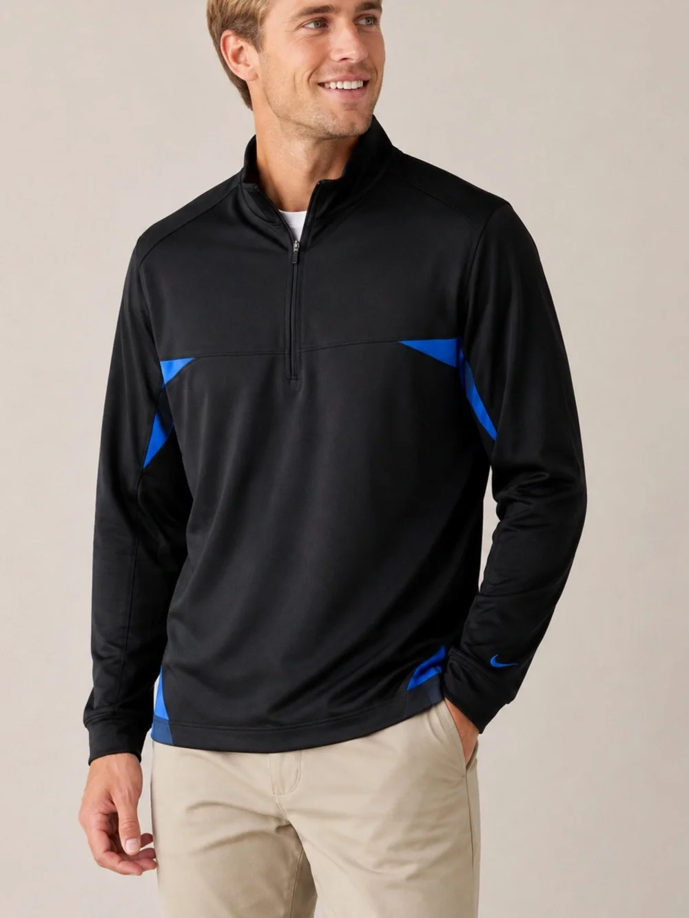 Nike Golf Fit Dry 1/2 Zip Pullover Size L